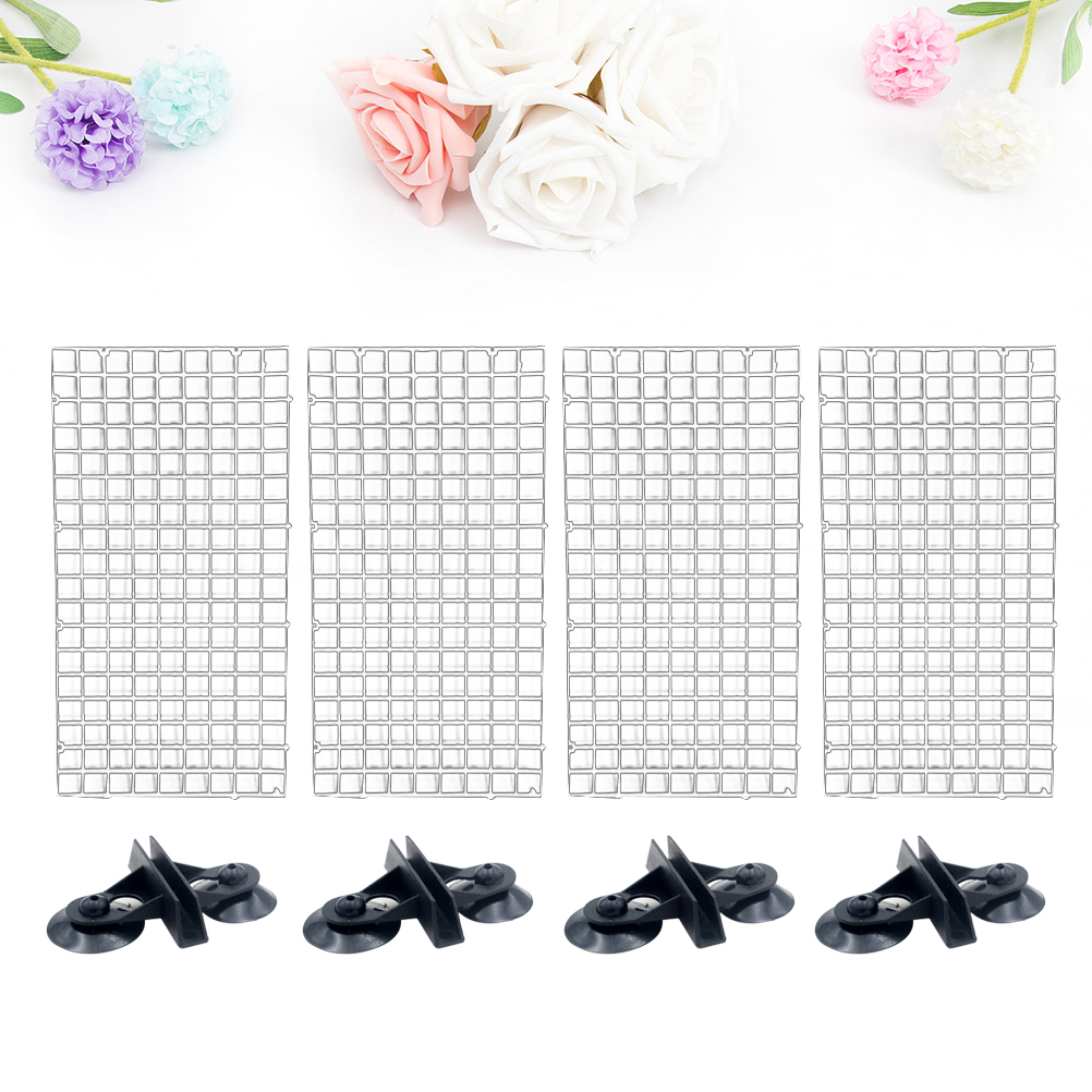 Aquarium Spliced Lattice Plate Partition Lattice Supplies for Betta Fish Aquarium Isolation Board Separator Filter Plate Fish