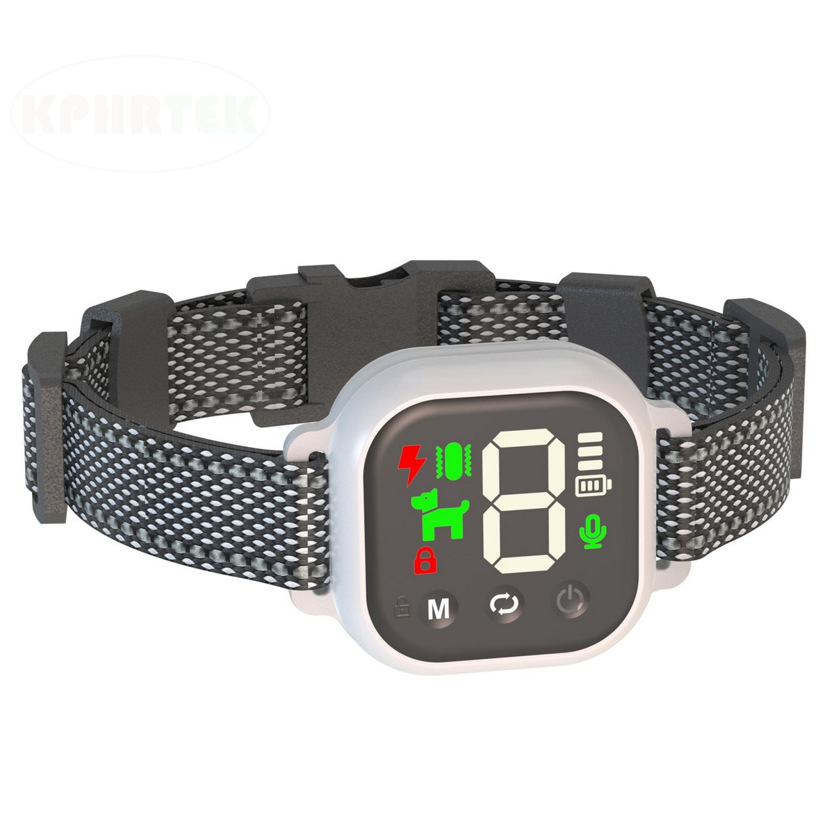Smart Dog Bark Collar-Rechargeable,Adjustable Sensitivity,Waterproof,Vibration and Beep