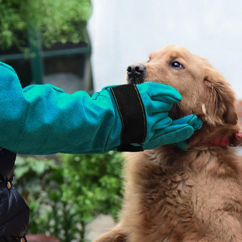 Durable Animal Handling Gloves Anti-Bite Anti-thorn Gloves Bite Proof Animal Gloves For Cat Dog Bird Falcon Livestock Snake