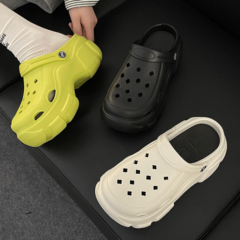 Summer Clogs: 2024 Women's Waterproof Platform Slippers for Beach and Street 4