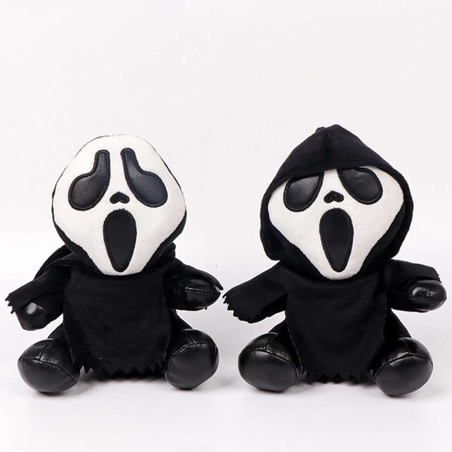 New Ghostface Plush Toy Death Figure Grie Company Holiday Children's Doll Halloween Gifts