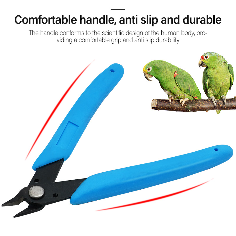 Steel Pliers Scissors For Cutting Racing Pigeon Birds Leg Bands Ring Metal Bird Foot Parrot Foot Ring or Leg Chain Cutting