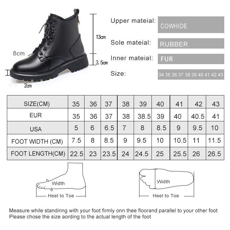 AIYUQI Women's Winter Boots Large Size 2024 New Genuine Leather Non-slip Women's Snow Boots Natural Wool Warm Women's Ankle Boot