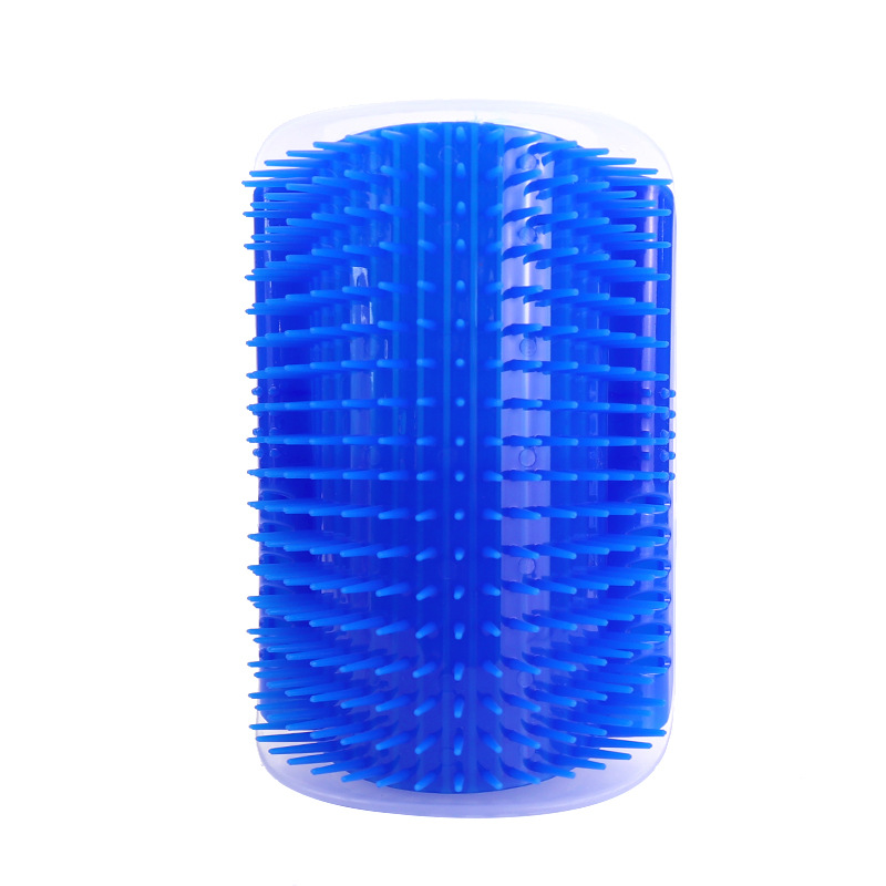Cats Brush Corner Scratcher Rubbing Cat Massage Self Groomer With Catnip pet hair remover brush cat dog grooming comb Pet Supply
