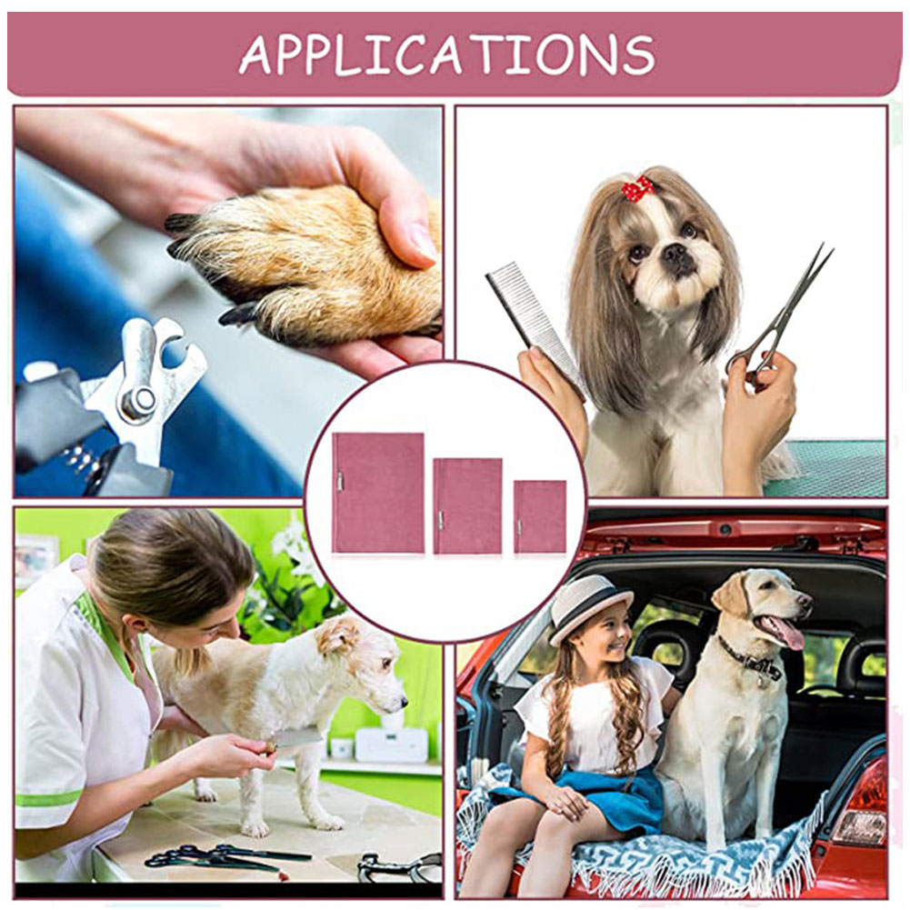 Calming Dog Ears Cover Pet Grooming Helper Breathable Dog Headscarf Anti-shock Noise-proof Earmuff Dog Head Wrap Decompress Tool