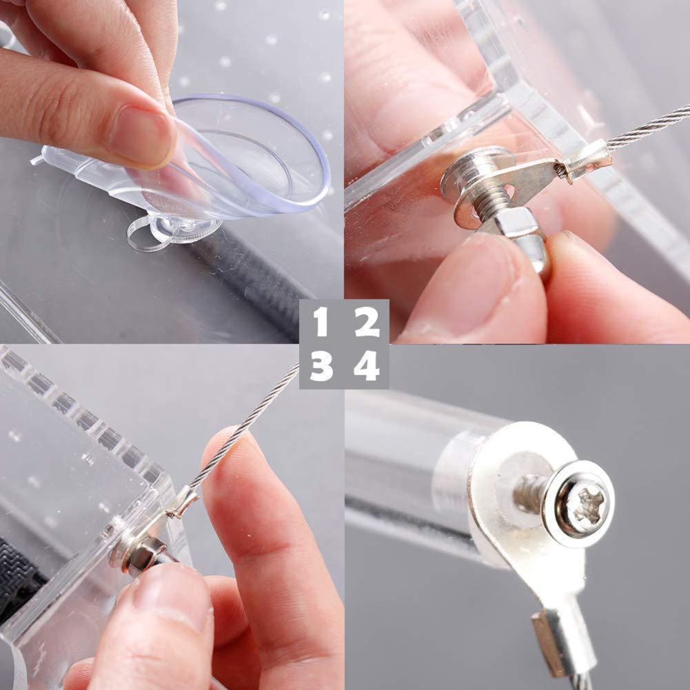 Window Bird Feeders for Outsid for Viewing With Removable Feed Tray And Super Strong Suction Cups Clear Acrylic Bird Feeder