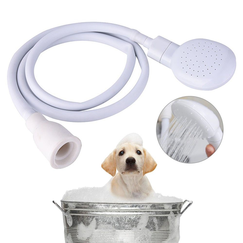 Pet Shower Spray Hose Component Simple Multifunctional Sink Attachment Pet Tub Head Washing Sprinkler Kit Replace FittingḀ