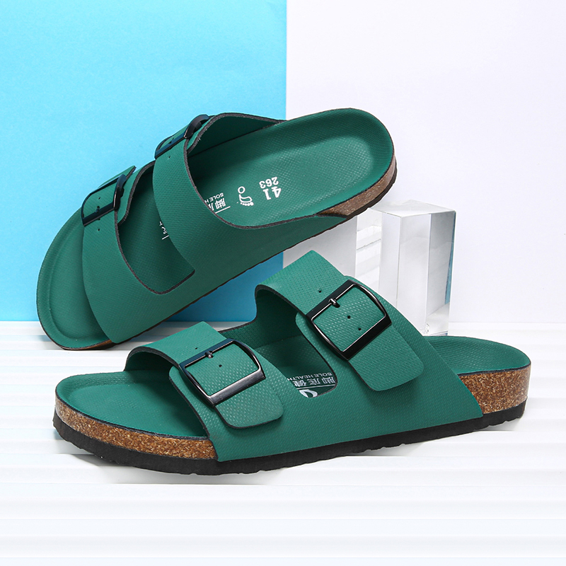 Leather New Summer Classic Roman Sandals Slipper Outdoor Sneaker Beach Rubber Flip ps Men Water Trekking Sandals35-46 db6d 35-46
