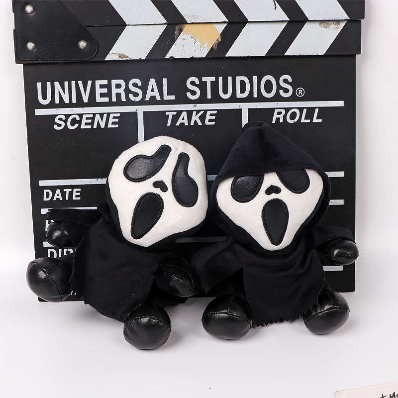 New Ghostface Plush Toy Death Figure Grie Company Holiday Children's Doll Halloween Gifts