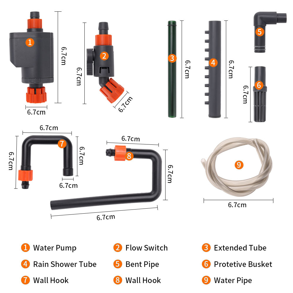 Aquarium Filter Ultra-quiet External Aquarium Water Pump Filter Barrel Fish Tank Filtro Aquario 220-240V European Plug
