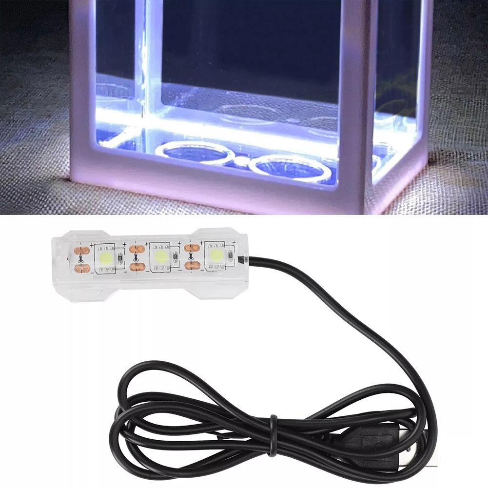 5v Fish Light For Small Aquarium Plants Lights Usb Led Desktop Lamp Aquarium Landscape Decorative Lamps Accessories Y3z1