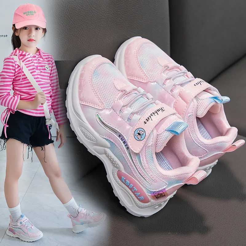 New Children Breathable Sneakers Fashion Mesh Casual Kids Sports Size 26-37 Shoes H260130