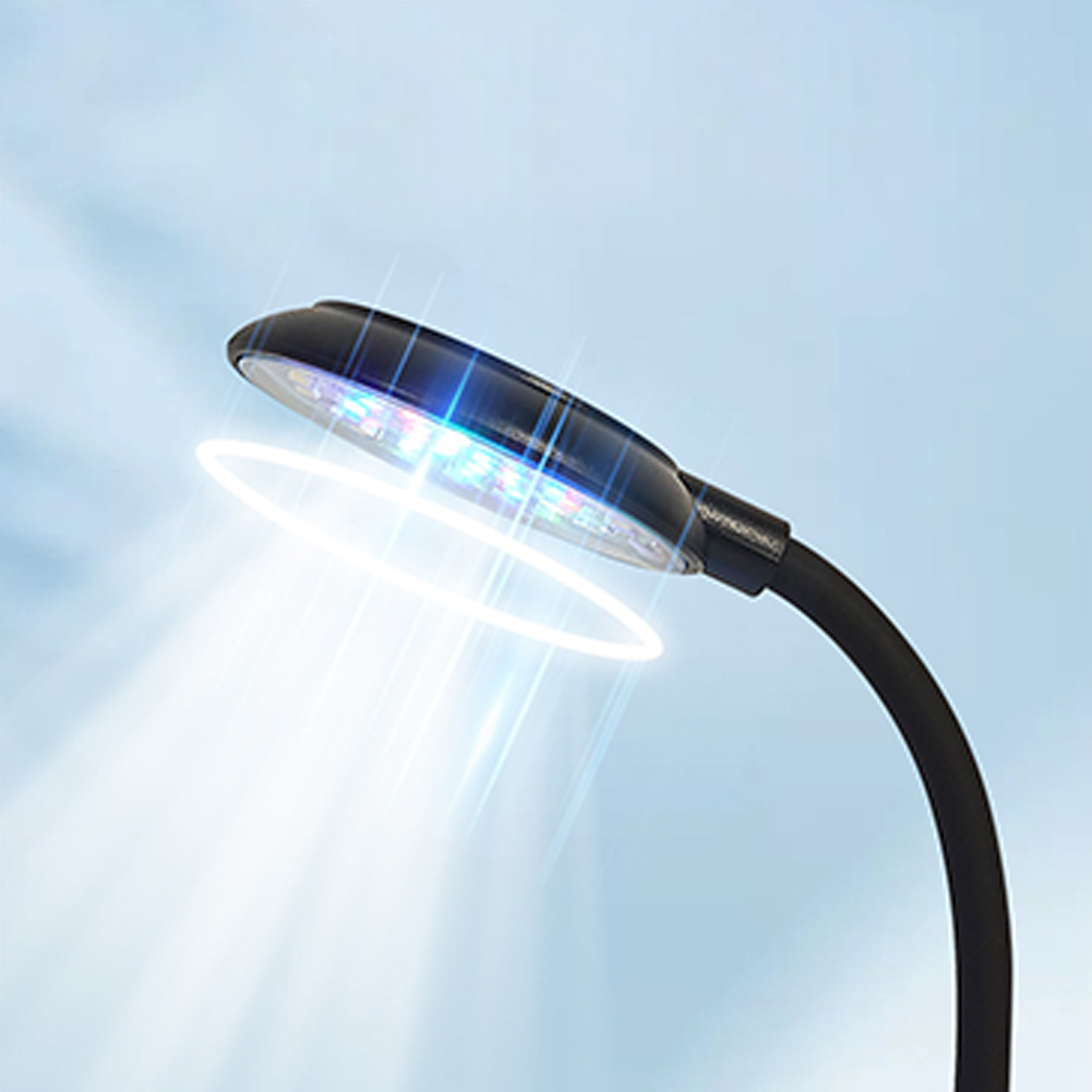 7W Dimmable Small Fish Tank Light Aquarium Light Clip On Fish Tank LED Light Small USB Light Dimmer Mini Clip On Aquarium Light