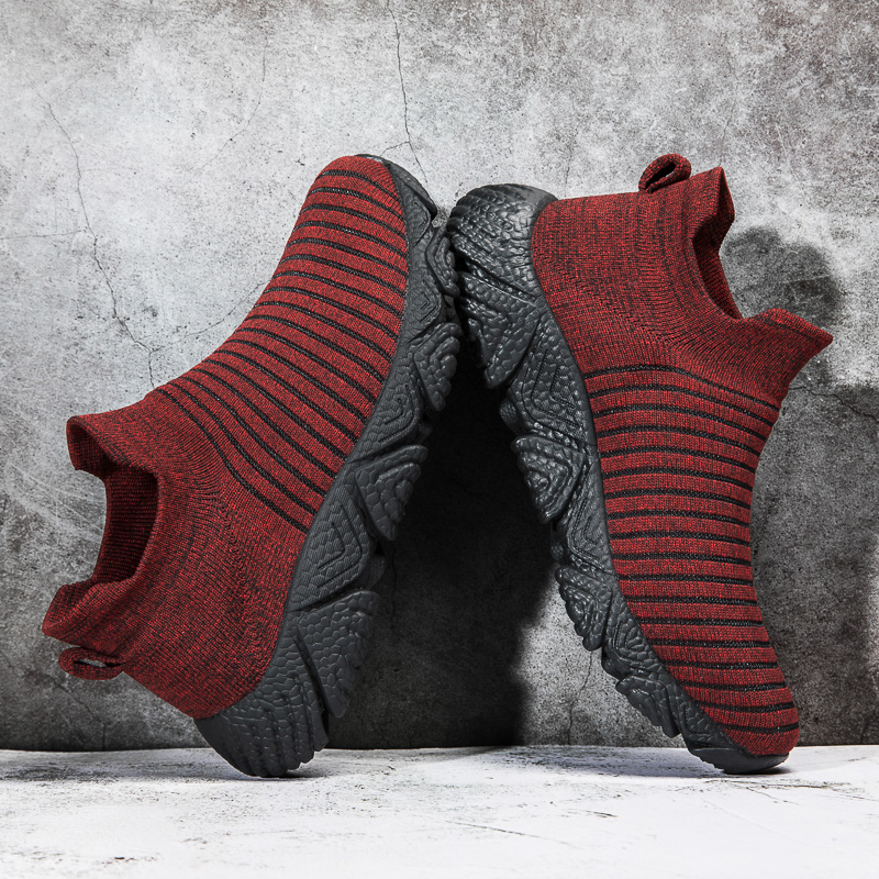 Walking Men's New Fashion Mesh Breathable Shoes NEW hot Outdoor Lightweight Comfortable Casual Hiking Socks Overfoot Sneakers