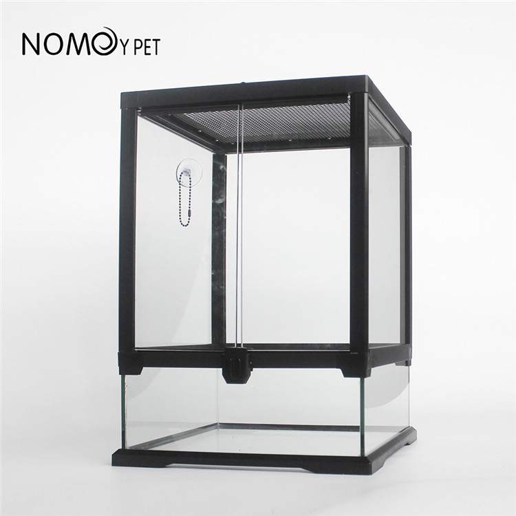 New Design Detachable Premium Quality Glass Reptile Cage Lizard Terrarium