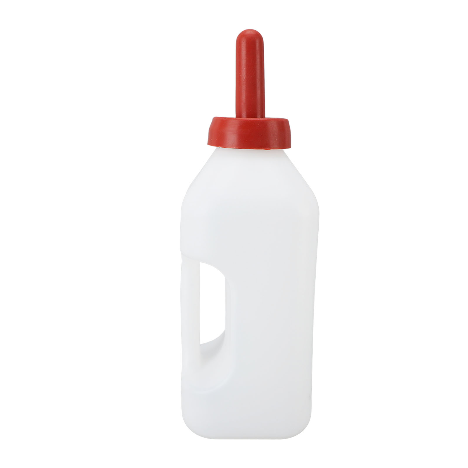 Leakproof Silicone Nipple Feeding Bottle, Calf Nursing Feeding Supplies with Handle, Farm, Pasture Upright Milk, 2L