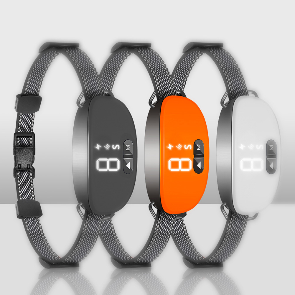 Dog Bark Collar, Rechargeable IP67 Waterproof Anti Barking Training Collar For Large Medium Small Dogs Pet Supplies