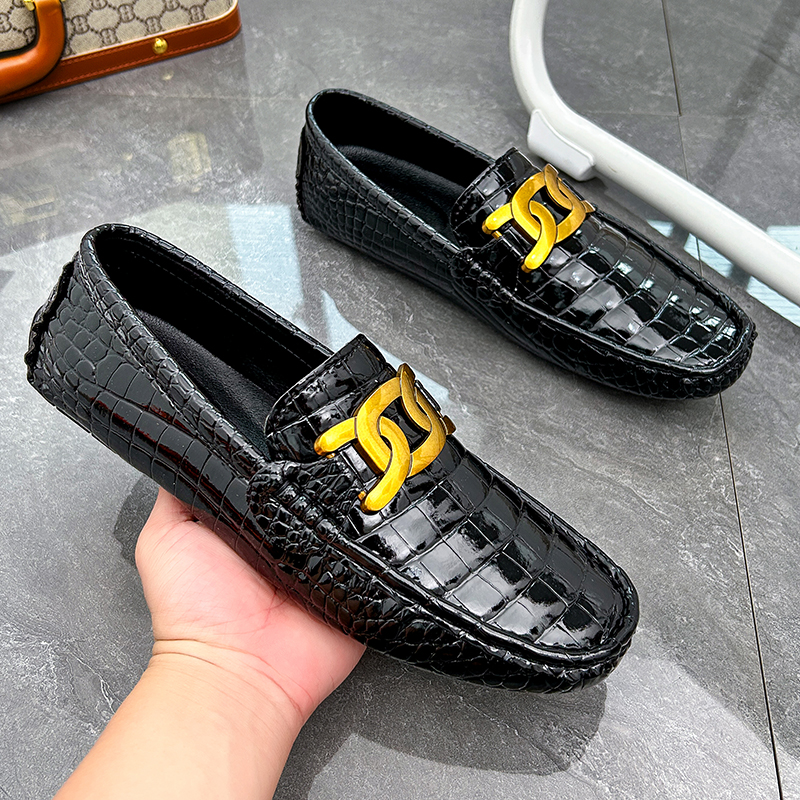 YRZL Loafers Shoes Men High Quality 2024 Summer Fashion Shoes Men High Quality PU Leather Man Classic Comfy Casual Men Loafers