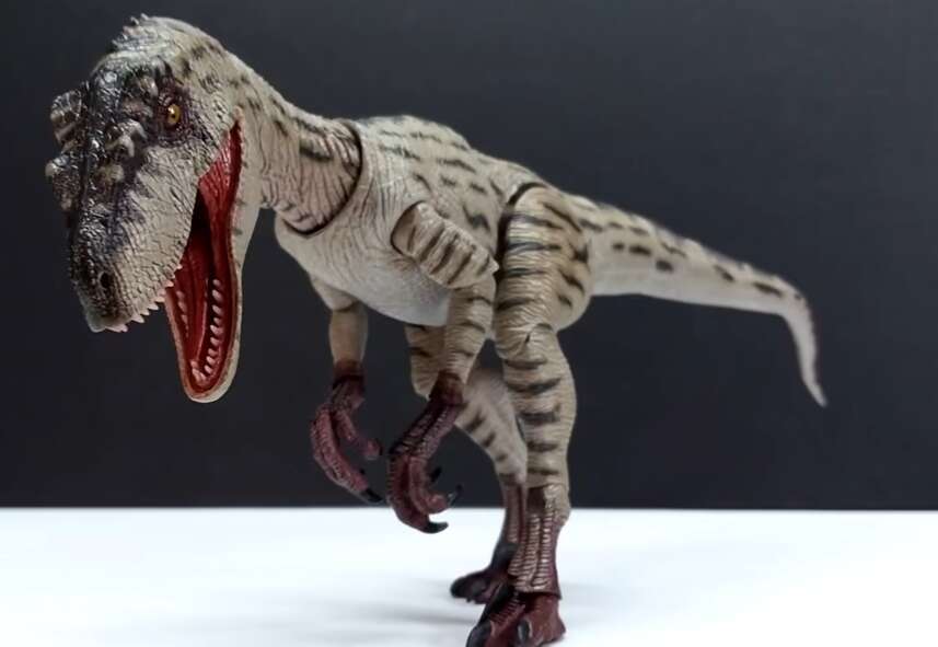 in stock Nanmu studio Velociraptor Blood Knight White Queen Jurassic dinosaur 1/12 Action Figures