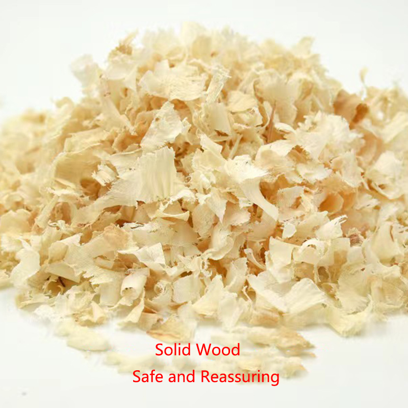 100g Hamster Rat Mouse Wood Chips Bedding for Guinea Pigs Rabbits Chinchillas Birch Bedding Sawdust Cage House Filler Supplies