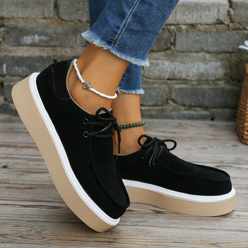 Chunky Casual Platform Canvas for Women 2024 Spring Low Top Flat-Heeled Shoes Woman Plus Size 43 Orange Cheap Sneakers ef47 7283 d595