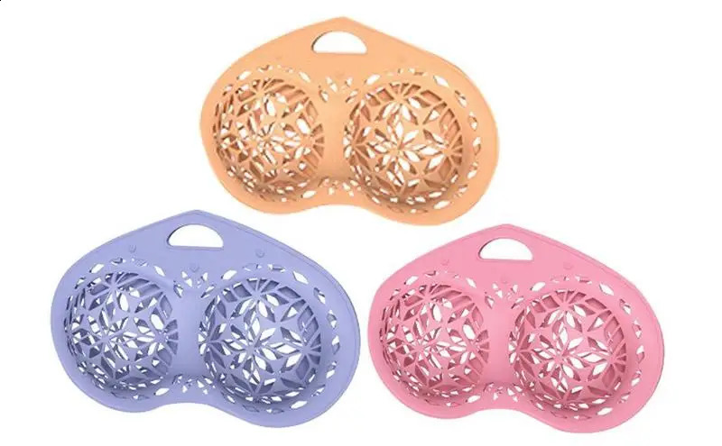 Bra Laundry Bag Underwear Wash Package Brassiere Clean Pouch Anti Deformation Silicone Mesh Lingerie Bags for Washing Machine 240902