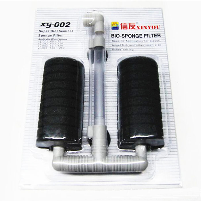 XY-002 Aquarium Fish Tank Bio Sponge Foam Filter for oxygen supply & bacteria