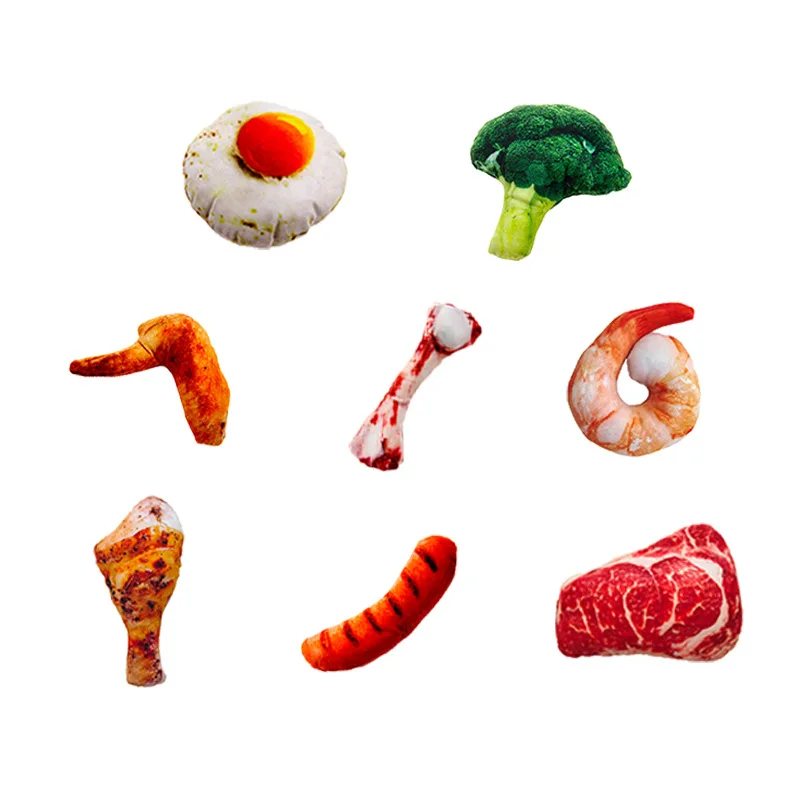 Others Dog Toys Chews Dog Toy Stuffed with Plush Simulating Chicken Leg Bones Making Sounds Pet Toy Dog Toys for Small Dogs Accessories H250217