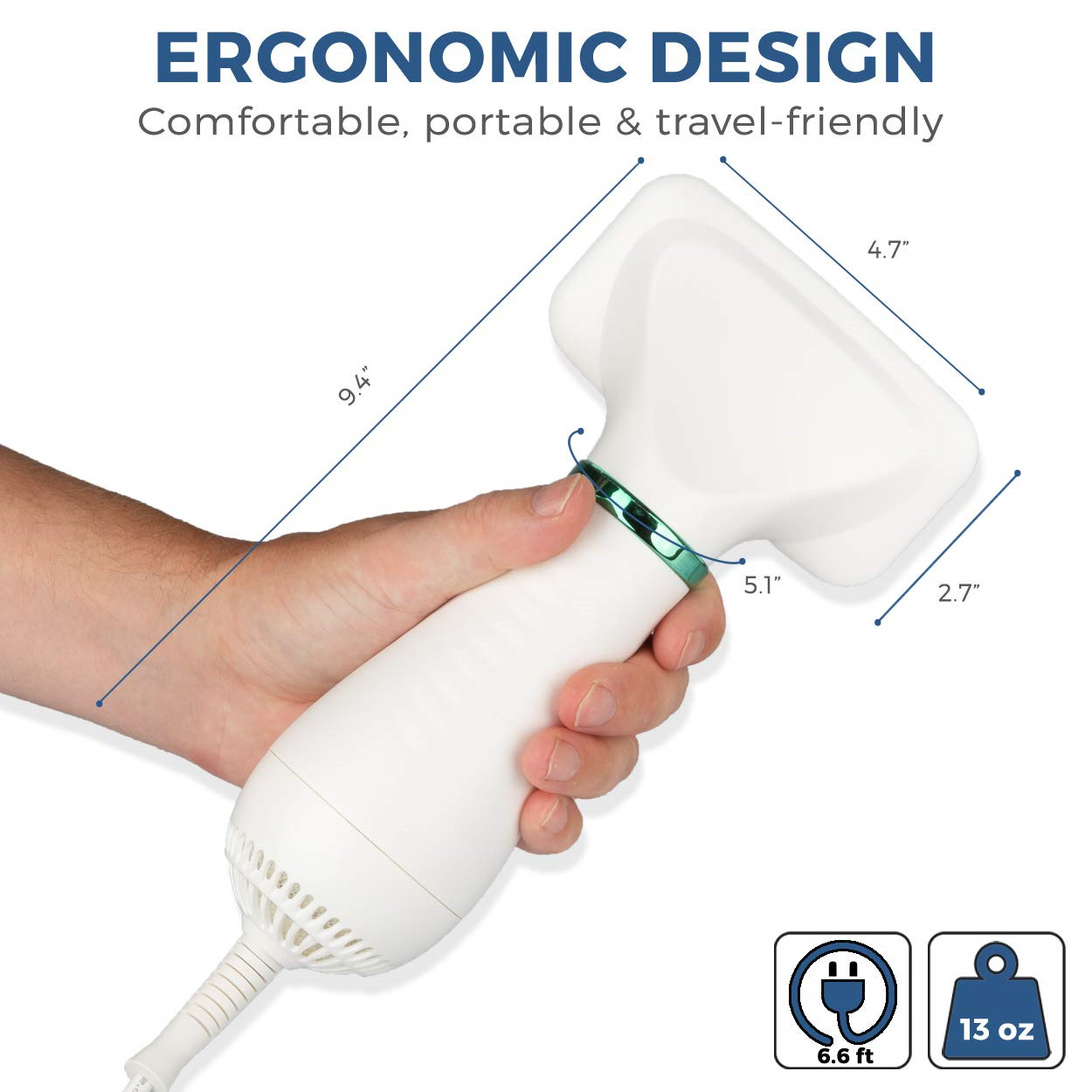 2023 Hot Selling 2 in 1 Pet Grooming Dryer Brush for Dog and Cat Adjustable Temperature Dog Hair Dryer