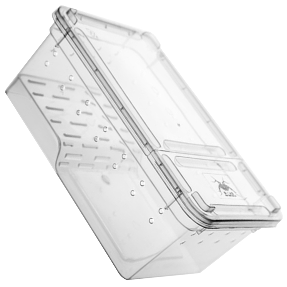 Reptile Tank Decor Amphibian Feeding Box Toy Animals Tortoise Breeding Turtle Terrarium