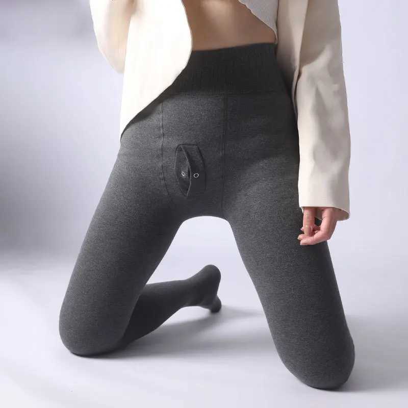 Thermal Underwear Long Johns Men Thick Long Pants Male Bottom Trousers Male Leggings Slim Fit Tights High Waist Pantyhose WinterXJ240903