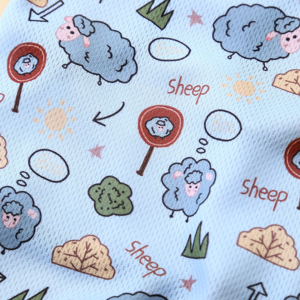 High Quality Cute Pet Dog Clothes Small Medium Dog Breathable Pet Vest Comfortable Cartoon Printed Pattern Dog T-shirt
