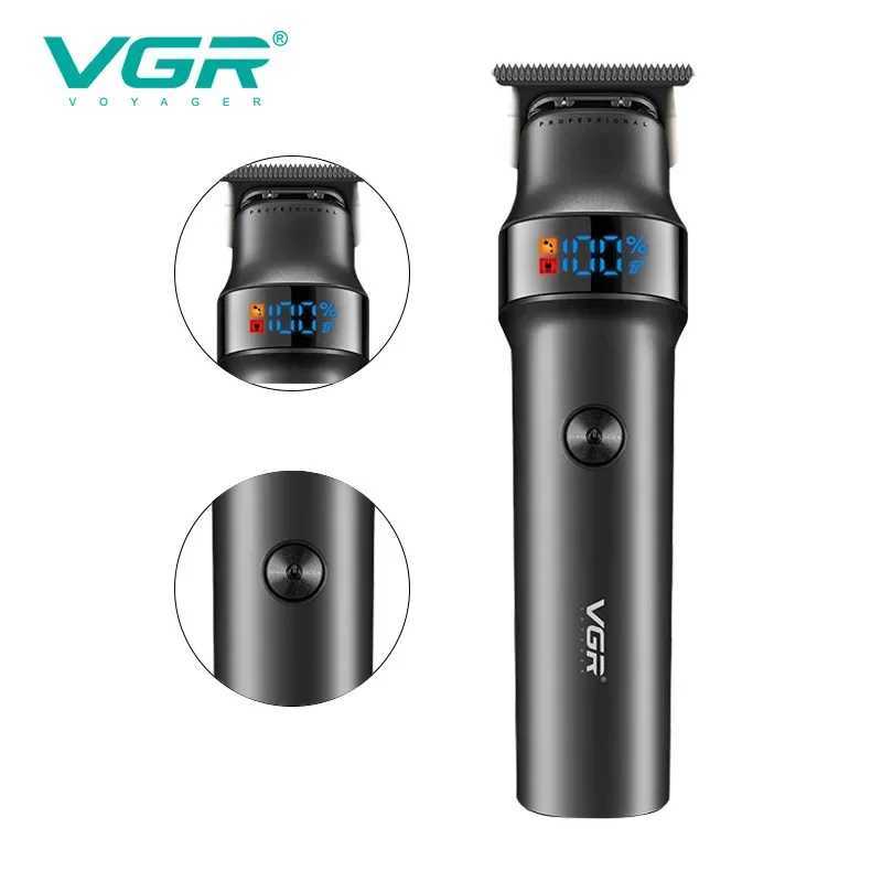 VGR Professional Mens Beard Trimmer Electric Hair Clipper Waterproof Facial Trimmer Charging V-987 W240824