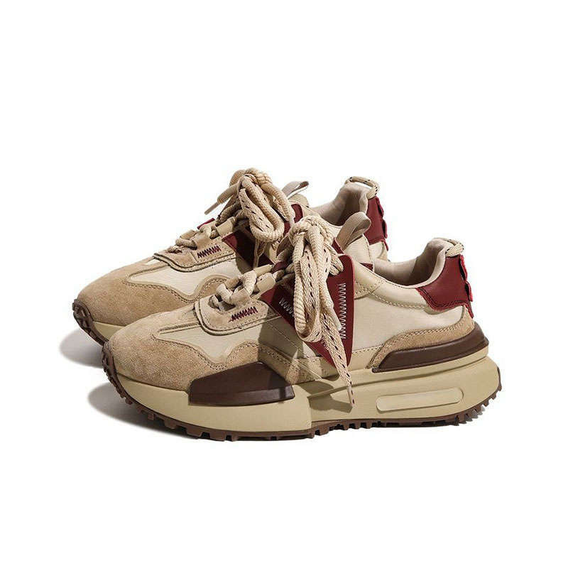 Women's lightweight casual versatile thick soled sports shoes