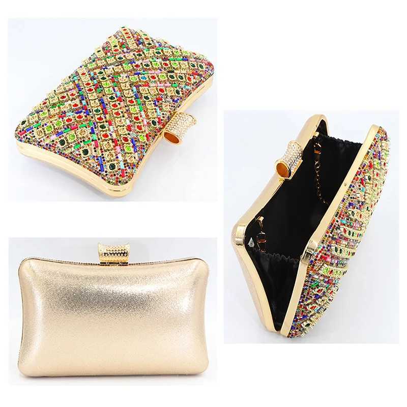 CMM Women Rhinestones Clutch Bag Ladies Fashion Diamonds Evening Bags Chain Shoulder Handbags Party Wedding Day Purse 240903