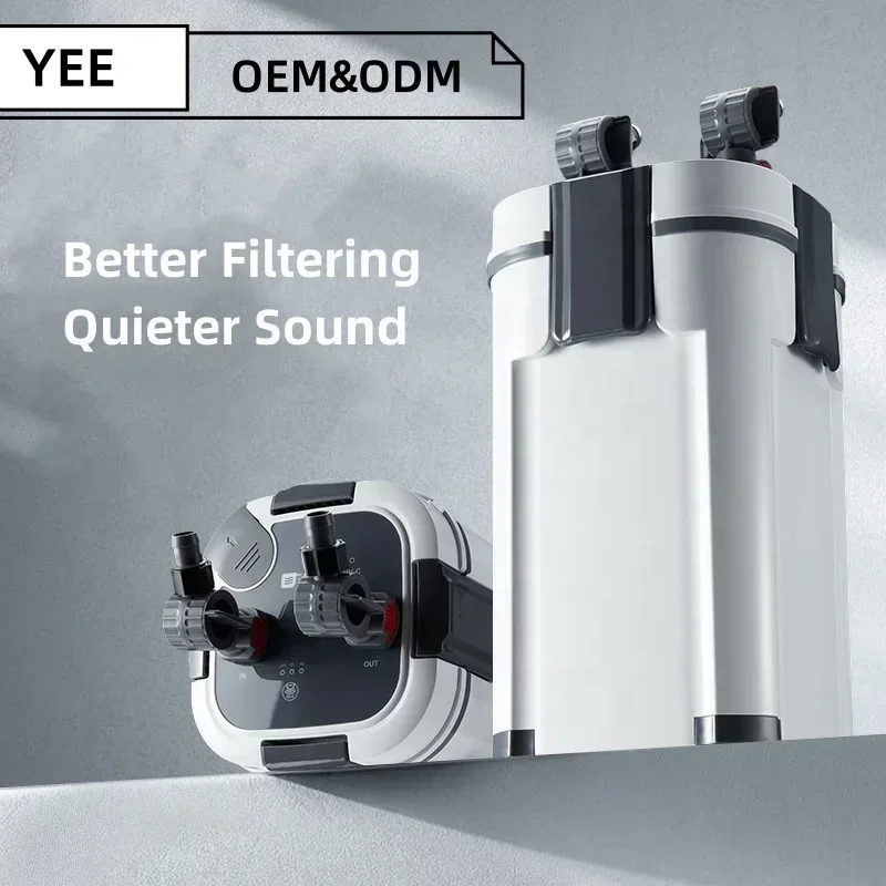 UV Lamp New Arrival white Color Aquarium External Canister Filter Equipments Fish Tank And Pond Aquariums Accessories Pump