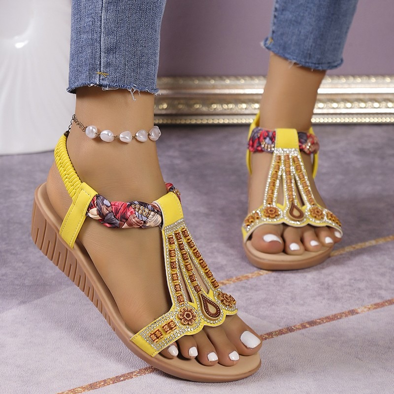 Summer Casual Ladies Beach Sandals Walking Women Wedge Shoes Outdoor Comfort Female Fashion New Sneakers d361