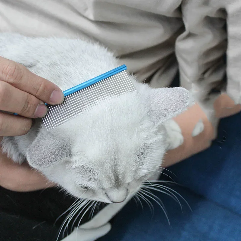 Pet Grooming Comb Pet Grooming Tool Undercoat Rake for Pet Cats Dogs Easy To Remove Tangles Small Medium Large Dogs Product