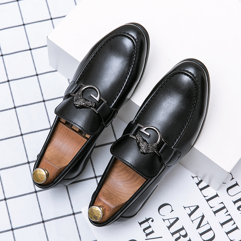 Italy Men Casual Shoes Spring Leather Loafers Office Shoes For Men Driving Moccasins Comfortable Slip on Party Fashion Shoes Men