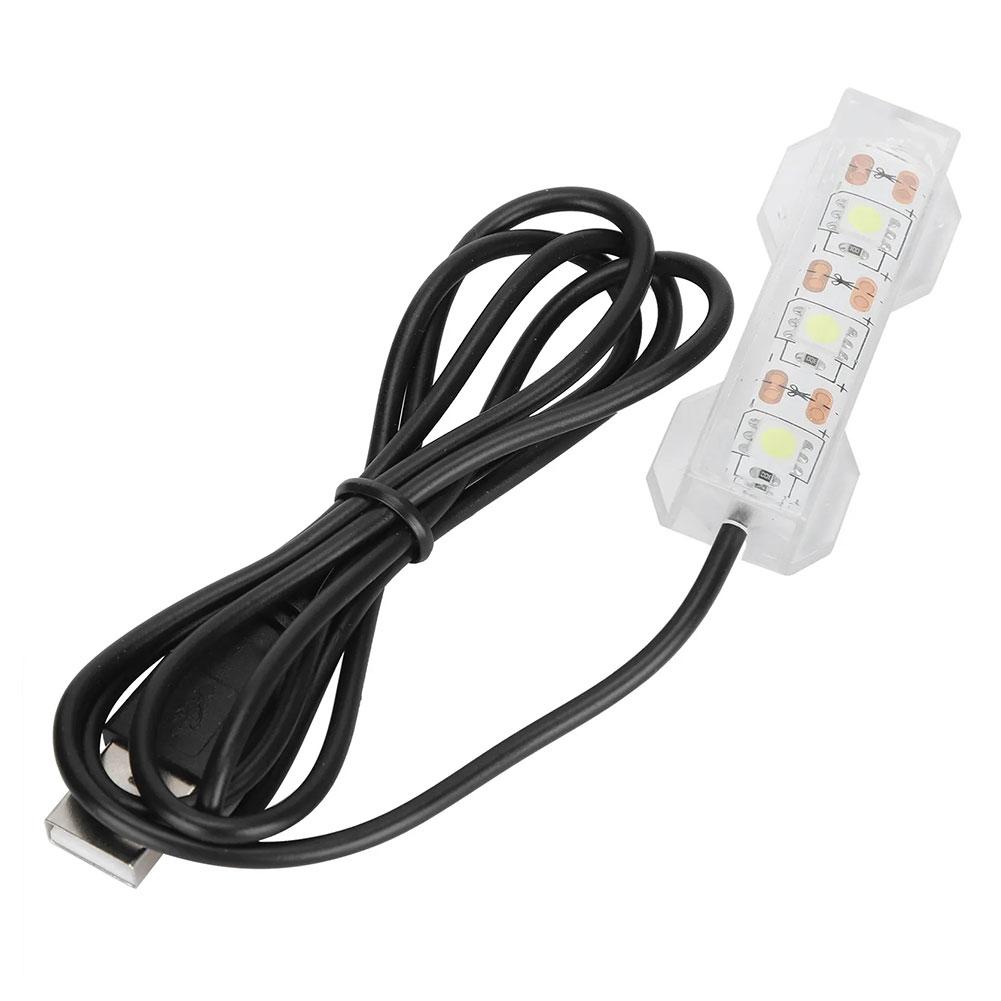 0.6W 5V Fish Tank Light Aquarium Landscape Decorative Lamps Accessories USB LED Desktop Lamp For Small Aquarium Plants Lights