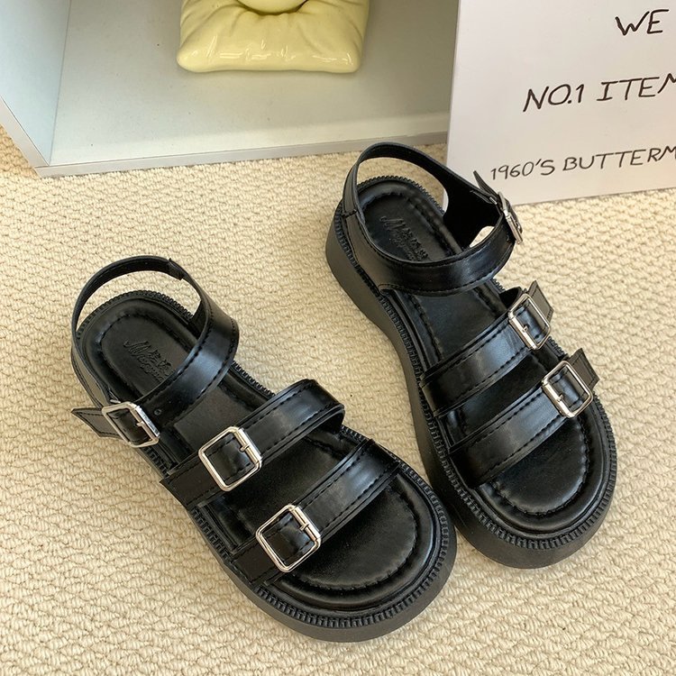 dh5367242 casual Womens NEW sandals 2024 new summer Casual versatile fashion Roman comfortable flat bottomed vacation beach shoes 6c15 083d z250708K0F