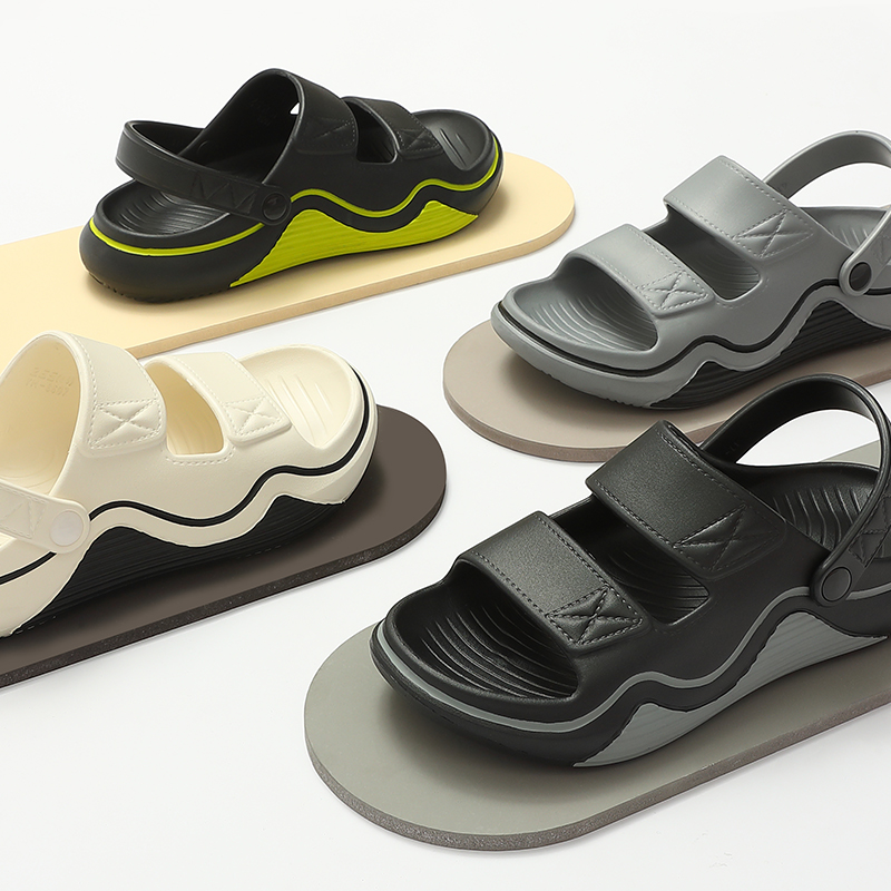 Men Sandals Summer Leisure Beach Holiday Sandals Dual Purpose Shoes 2024 New Outdoor Sneakers Male Retro Comfortable Casual Shoe