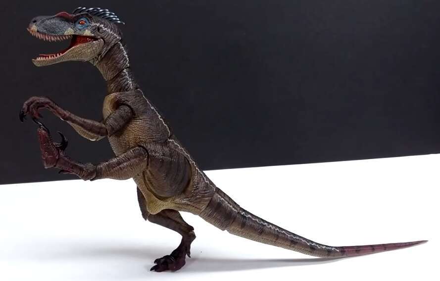 in stock Nanmu studio Velociraptor Blood Knight White Queen Jurassic dinosaur 1/12 Action Figures