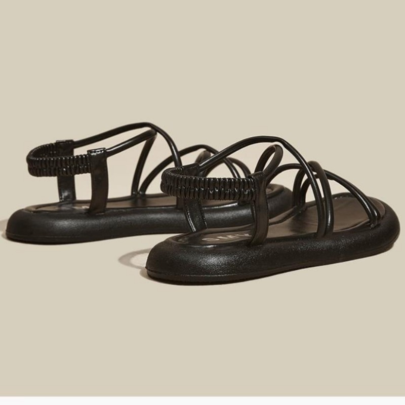 Women Thick 2024 New Summer New Soft Sole Elevated Casual Roman Sandals Small Womens Shoes Sandalias Mujer Sandal 9d69 s