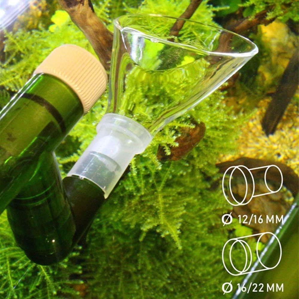 Acrylic Aquarium Lily Pipe Outflow with Suction Cup Filter Connectors Water Outlet Green Aquarium Accessories