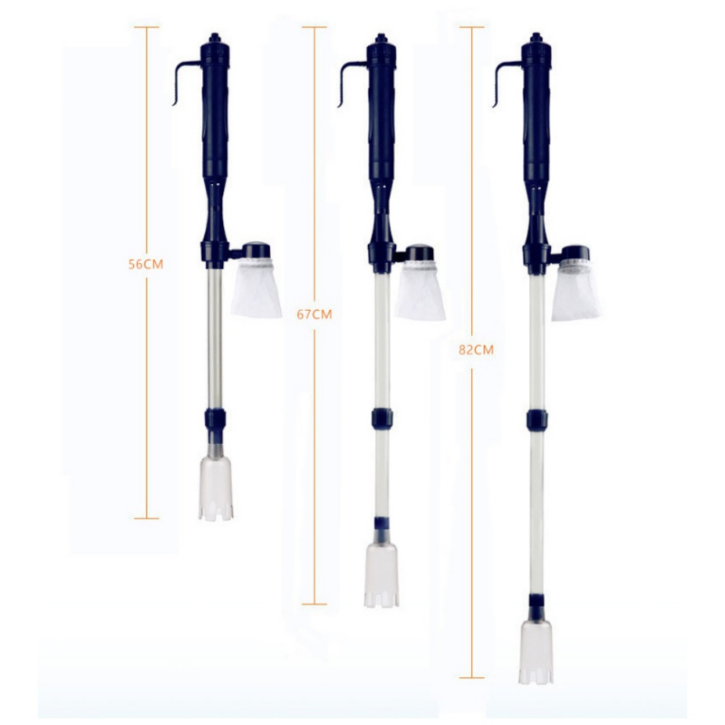 Aquarium Electric Water Change Pump Cleaning Tool Water Changer Gravel Cleaner Siphon for Fish Tank Water Filter Pump Cleaner