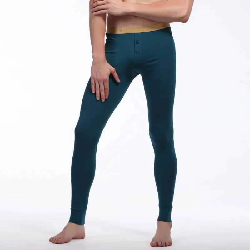 Thermal Underwear Winter Warm Pants Men Long Johns Cotton Thermo Leggings Spandex Tights And Leggings Clothes For MenXJ240903