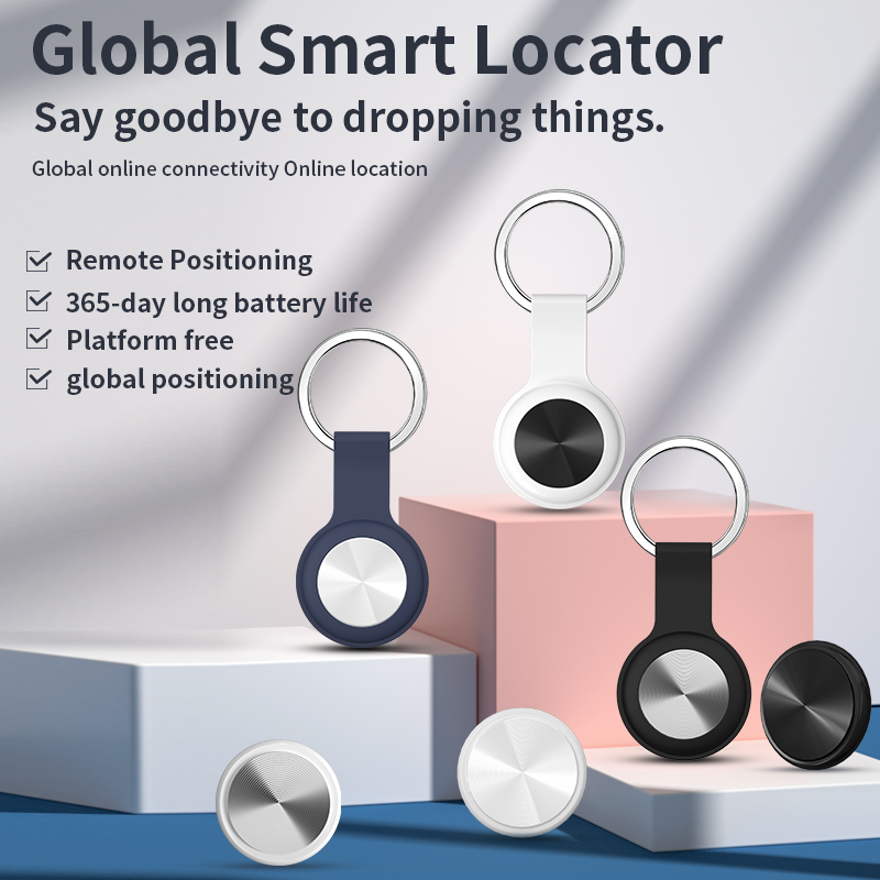 Electronic Pet GPS Tracker Smart Air Tag Chip Mini Key Finder Anti Lost Alarm Cat Tracking Pet Tracker Location Dog Products