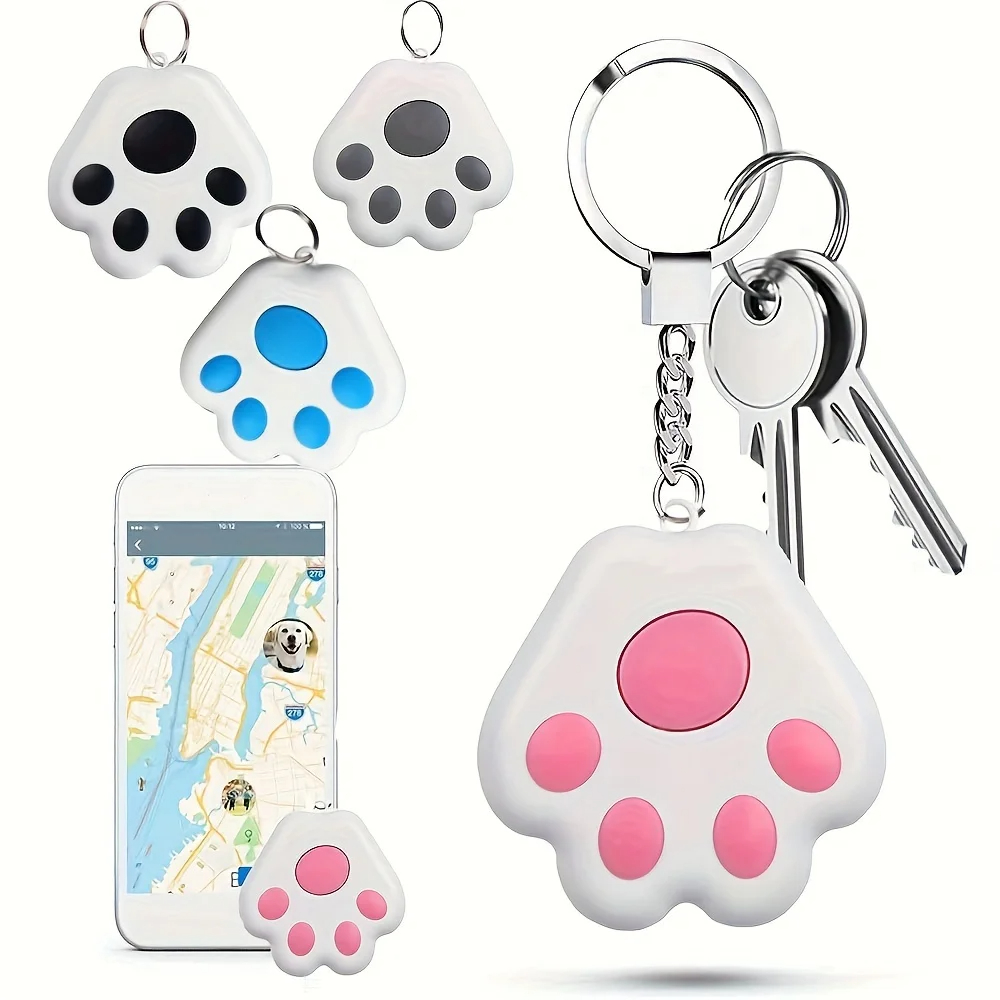 Mini GPS Tracker Bluetooth 5.0 Anti-Lost Device Pet Kids Bag Wallet Tracking for IOS/ Android Smart Finder Locator Accessories