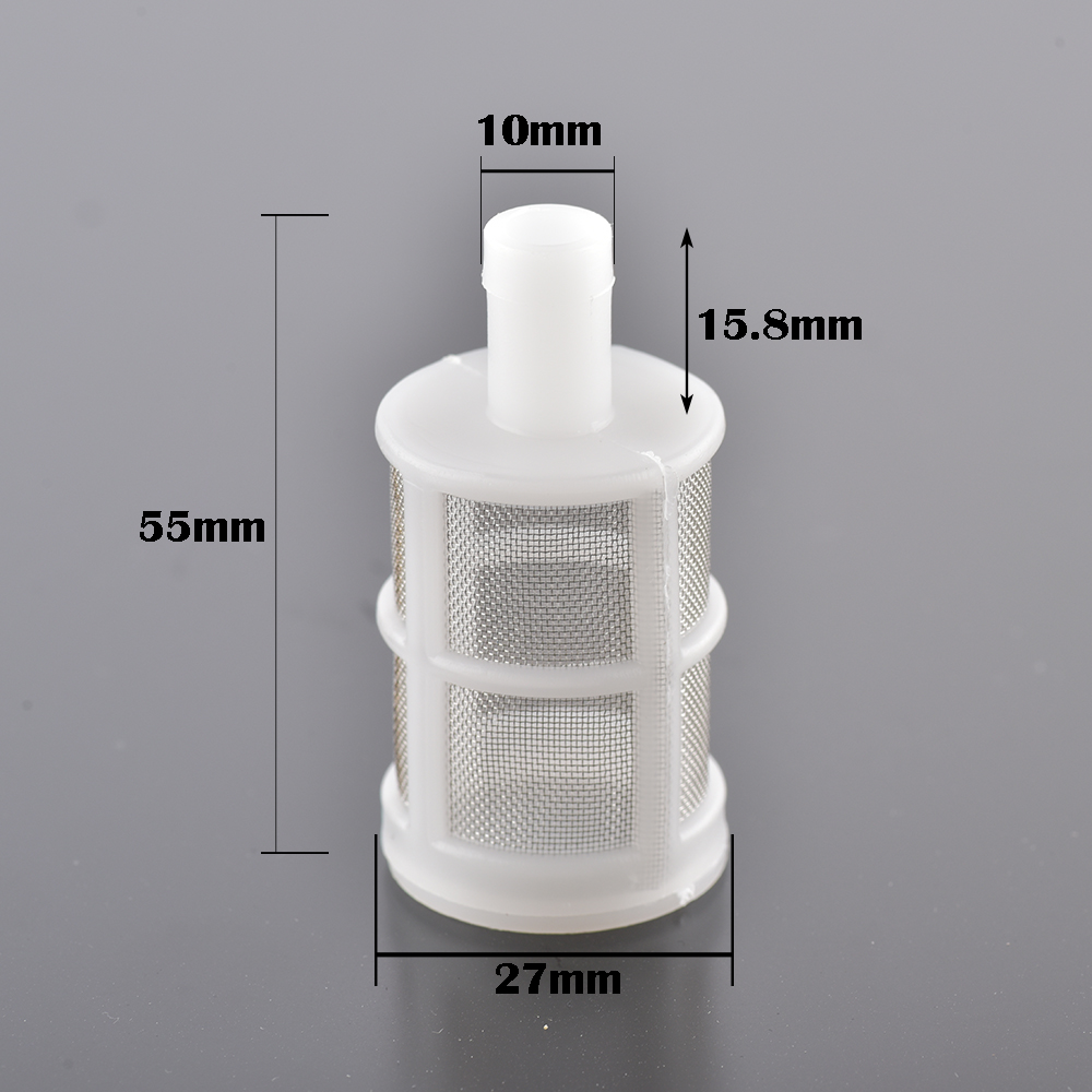 8mm 10mm 12mm Interface Stainless Steel Mesh Siphon Net Filter Irrigation Aquarium supplies Diaphragm Pump Filtration Supplies
